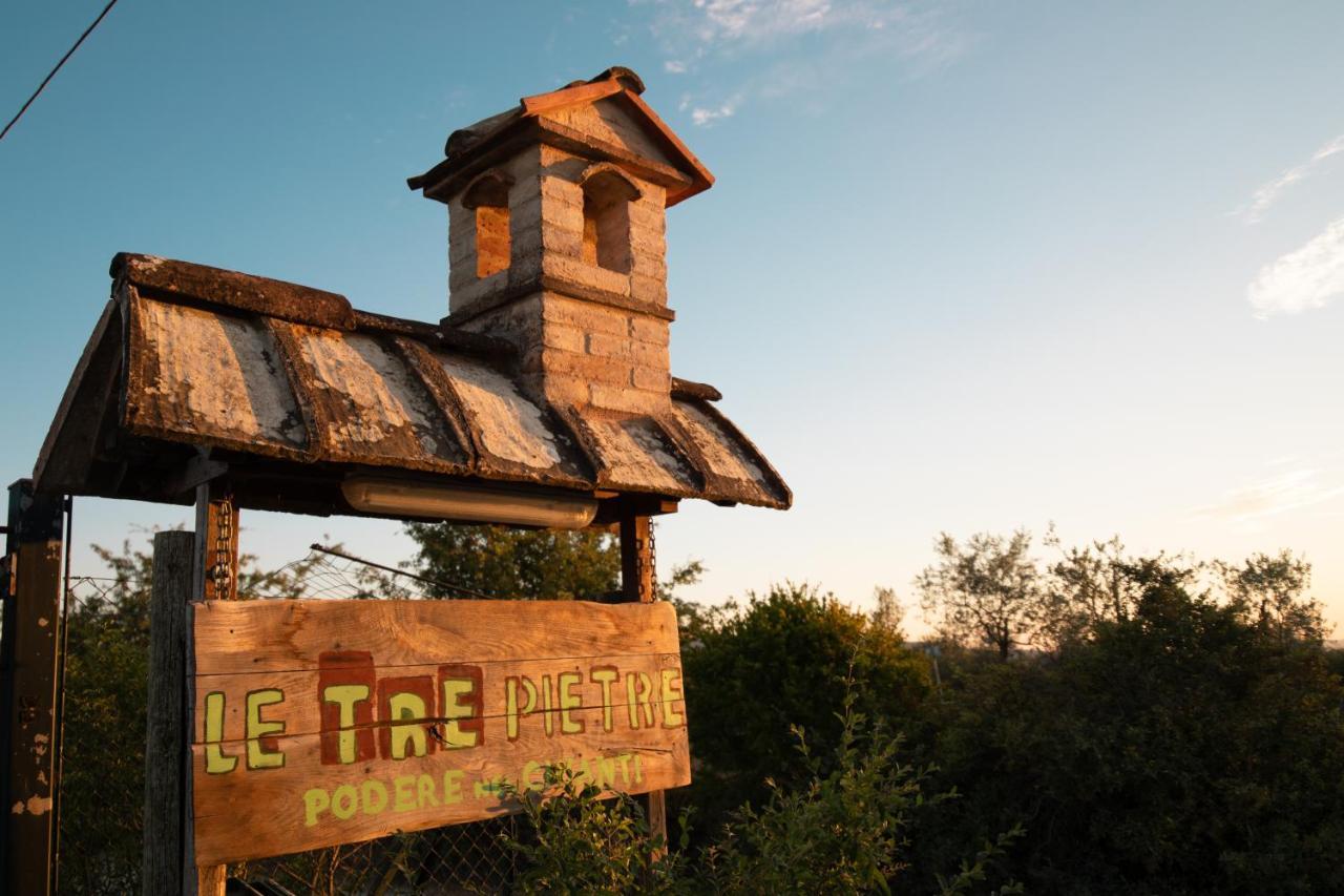 Agriturismo Le Tre Pietre - Podere Nel Chianti Quercegrossa Eksteriør billede